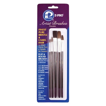 Premier Premier Z-Pro Assorted Artist Paint Brush Set AR10105